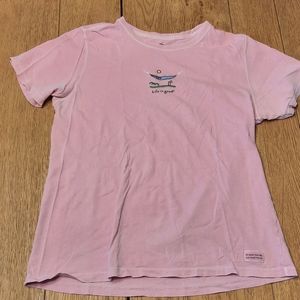 Light pink Life is Good Shirt with hammock